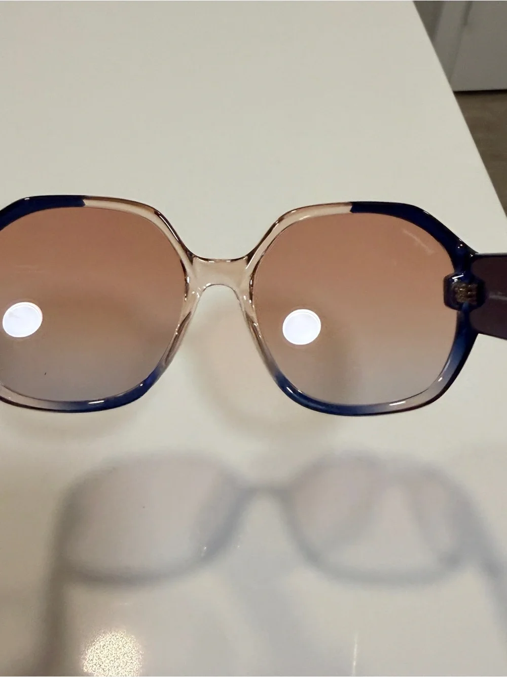 Brand New Salvatore Ferragamo SF943S 083 Oversized Sunglasses Blue Pink 60mm